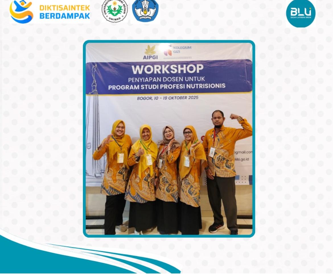 Dosen Prodi Gizi Unimed Mengikuti Workshop Penyiapan Dosen untuk Program Studi Profesi Nutrisionis
